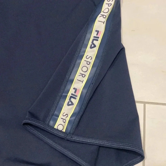 Fila Sport Racer Midnight Blue Performance Tank Top TruDry Running Shirt Size M - Picture 4 of 7